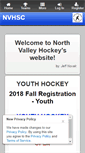 Mobile Screenshot of nvhockey.org